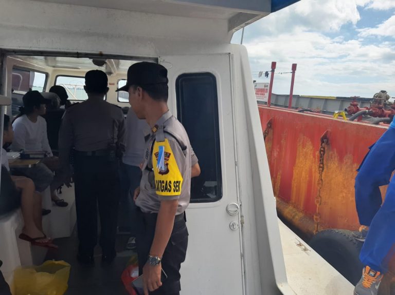 Patroli Laut, Kapolres Pangkep Sisir Perairan Pulau Pangkep