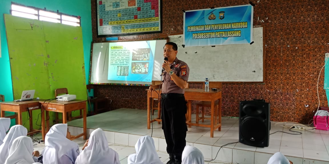 Jaga Generasi Muda dari Pengaruh Narkoba, Polres Gowa Sambangi SMK Negeri 5 Gowa