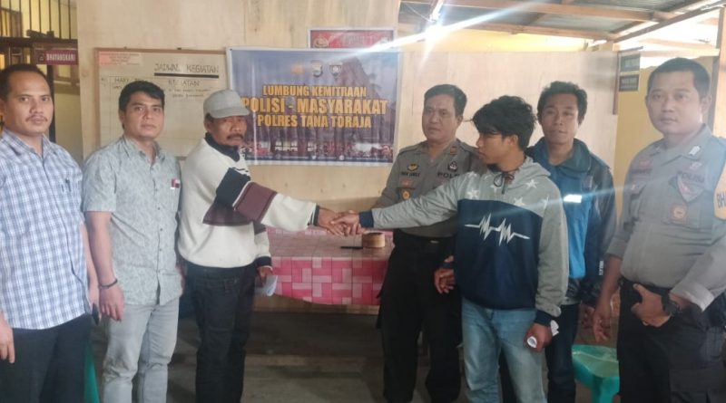Mediasi, Jurus Jitu Kapolsek Sesean Selesaikan Masalah Warganya