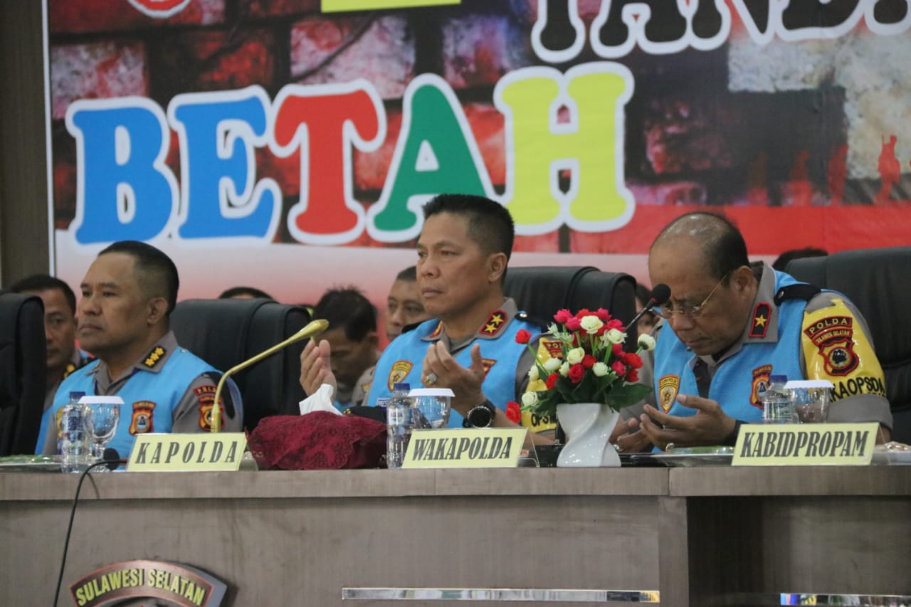 Polda Sulsel Selenggarakan Sidang Terbuka Kelulusan Akhir Penerimaan Bintara Polri 2019