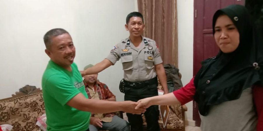 Dua Warganya Terlibat Pertikaian, Bhabinkamtibmas Selesaikan dengan Problem Solving