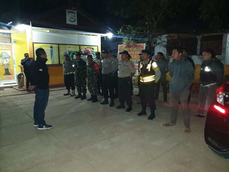 Gelar Operasi Cipta Kondisi, Polsek Moncongloe Maros Amankan Puluhan Liter Ballo