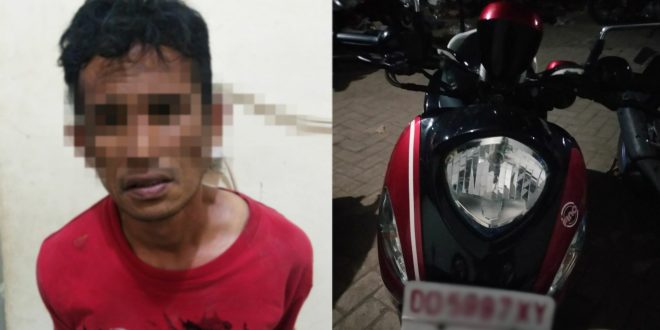 Modus Minta Diantar, Aparat Polsek Tamalate Ringkus Pelaku Curanmor