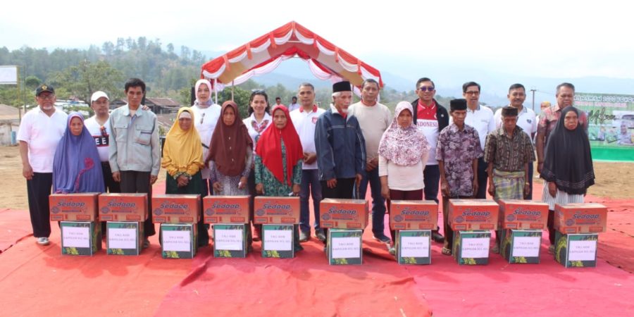 Santuni Warga Miskin, Wujud Kepedulian Kapolres Gowa Terhadap Warga yang Membutuhkan
