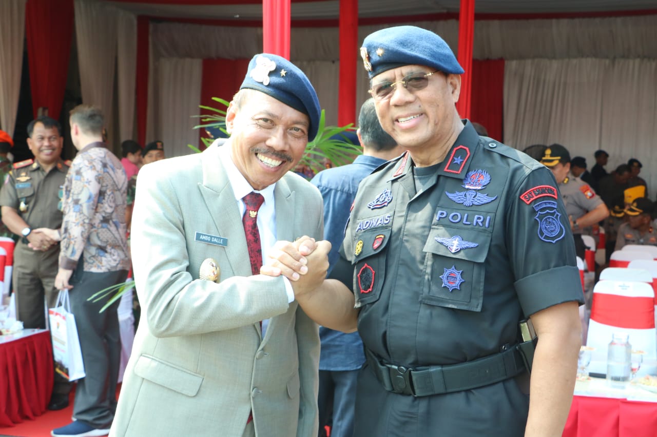 Pemda Bone Hibahkan Lahan Seluas 10 Hektar untuk Pengembangan Mako Brimob
