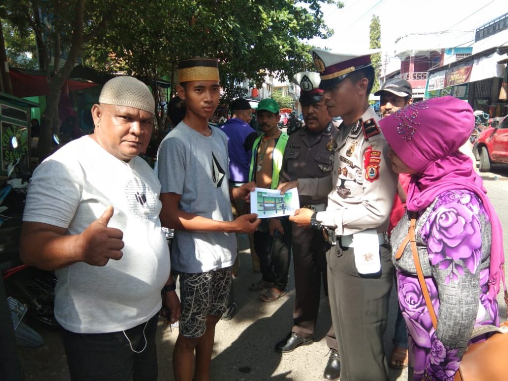 Jelang Pergantian Tahun, Satlantas Polres Pinrang Makin Gencar Beri Himbauan