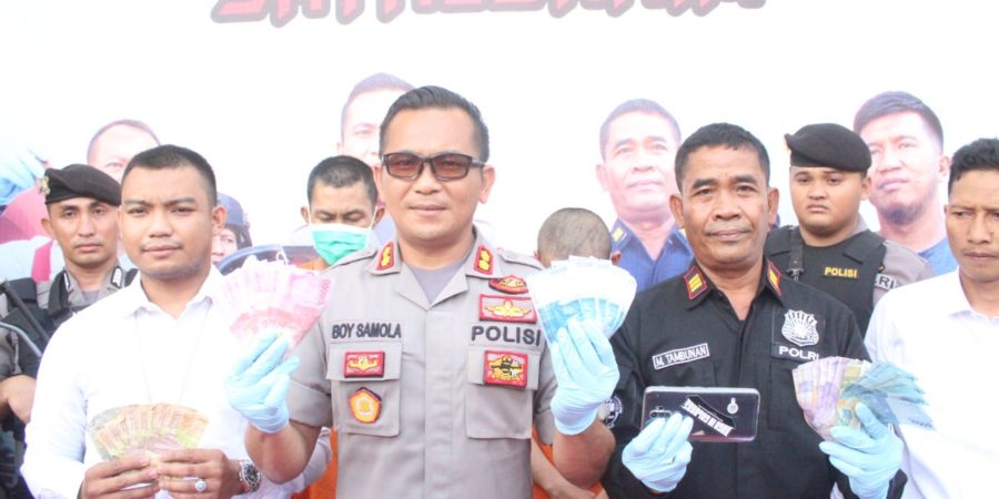 Polres Gowa Ringkus Pengedar Upal Usai Transaksi Pulsa di Counter Hp