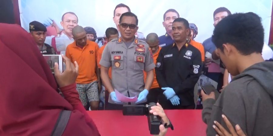 Tiga Pelaku Spesialis Pembobol Sekolah Berhasil Diringkus Aparat Polres Gowa