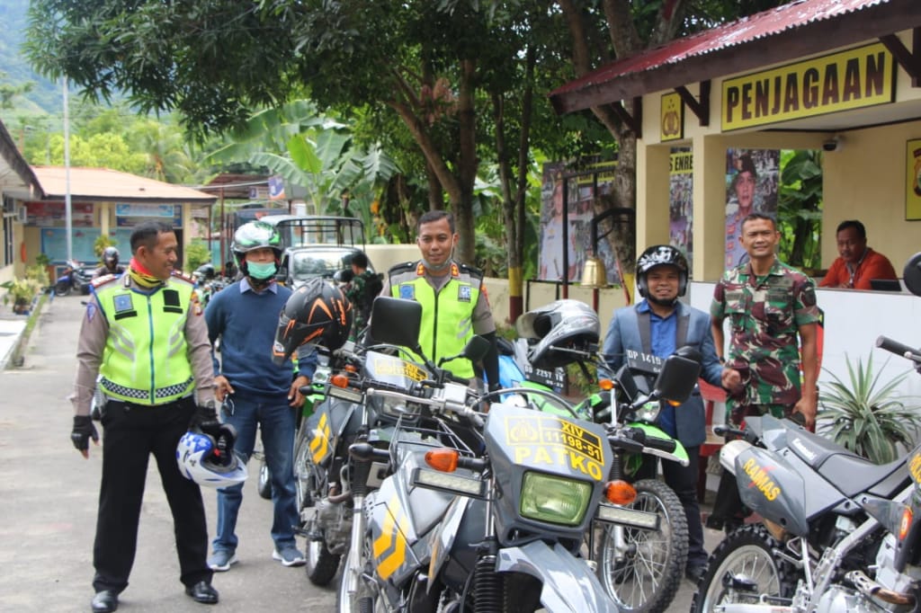 Begini Kompaknya Forkopimda Kabupaten Enrekang Patroli Kamtibmas Dihari Libur