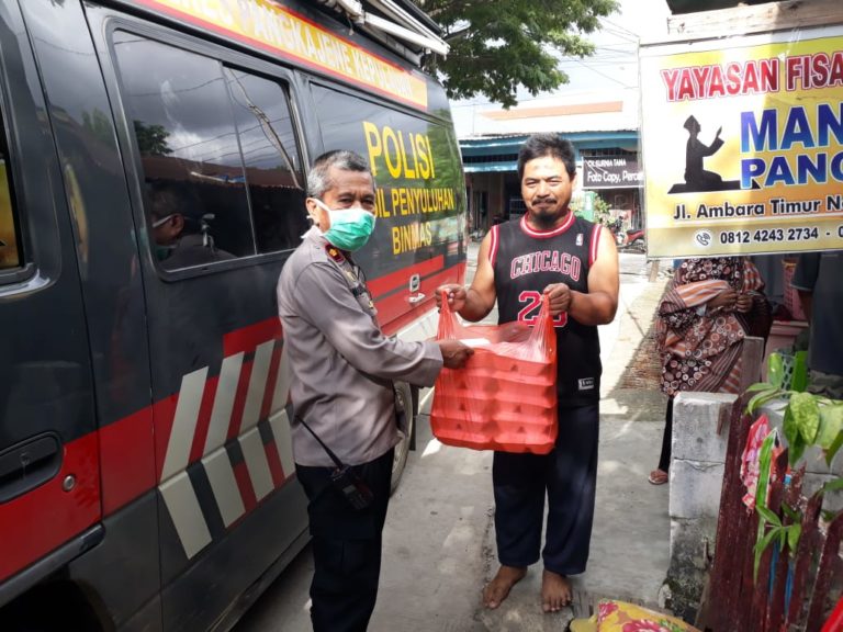 Buka Dapur Umum, Wujud Kepedulian Polres Pangkep dan Kodim Ditengah Covid-19