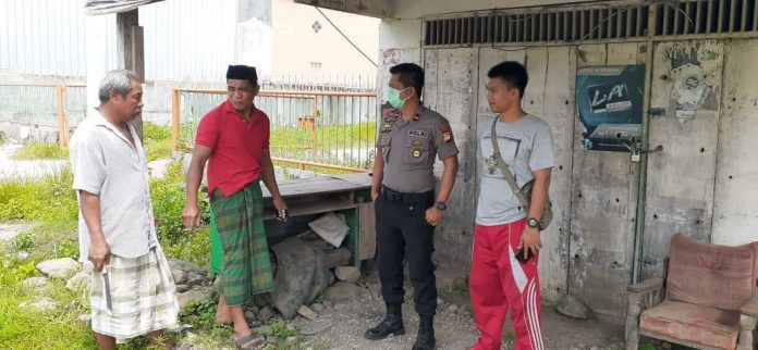 Instruksi Presiden, Kapolsek Balusu Himbau Warga Tidak Keluar Rumah