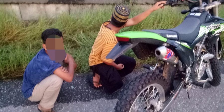 Balap Liar, Tiga Remaja Beserta Motornya Diamankan Polsek Baebunta