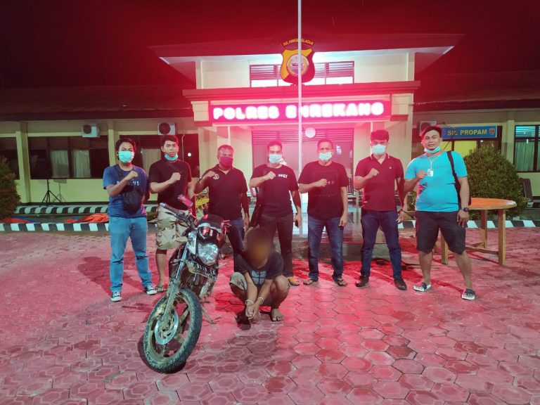 Beraksi di Desa Tungka Enrekang, Pelaku Curanmor Ini Akhirnya Diringkus Polisi