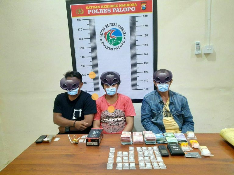 Ringkus Bandar Narkoba, Polres Palopo Amankan 30 Saset Sabu