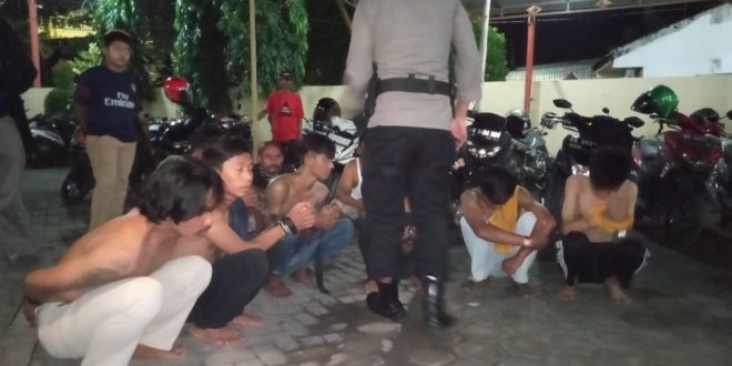 Tawuran Ditengah Pandemi Covid-19, Polsek Rappocini Amankan 7 Pemuda
