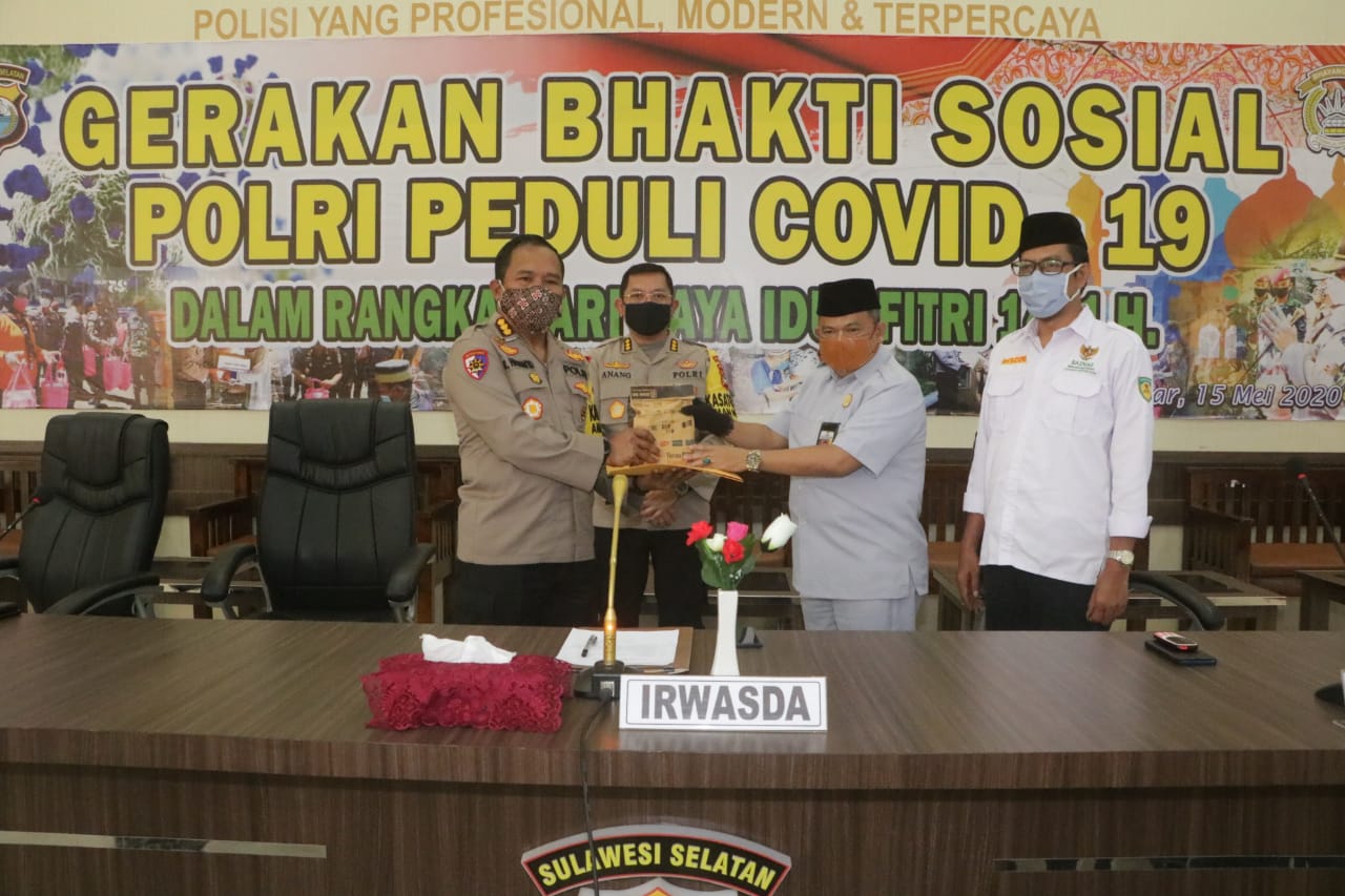 Polda Sulsel Kumpulkan 1 Milyar Lebih Uang Zakat Untuk Disalurkan