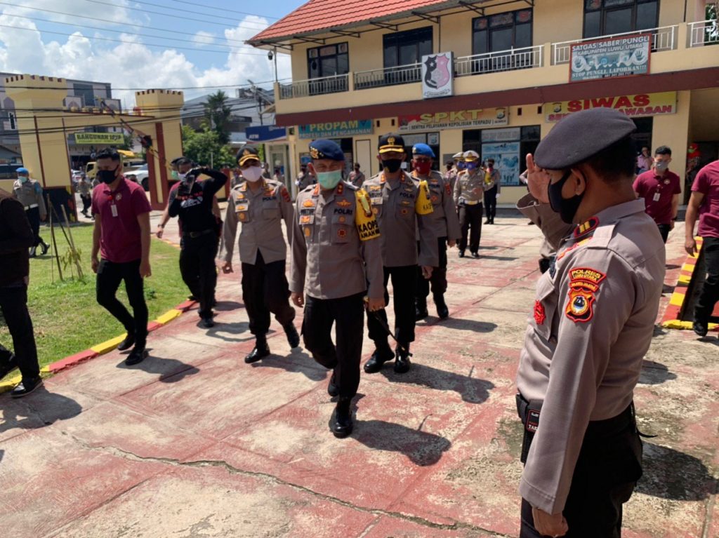 Kunjungi Mapolres Luwu Utara, Ini Pesan Kapolda Sulsel