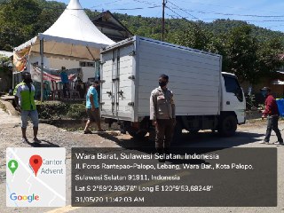 Putus Rantai Covid-19, Bhabinkamtibmas Polres Palopo Tetap Semangat Berjaga di Perbatasan