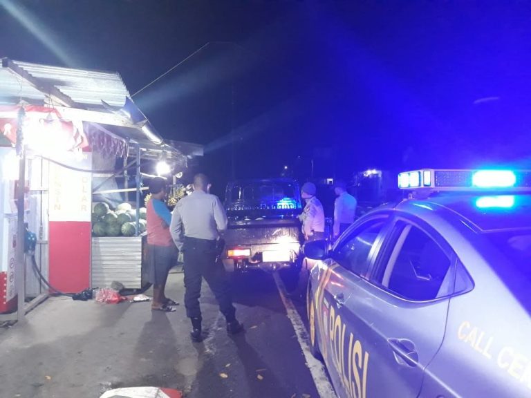 Beri Rasa Aman, Polsek Mappakasunggu Gencar Lakukan Patroli Malam Hari
