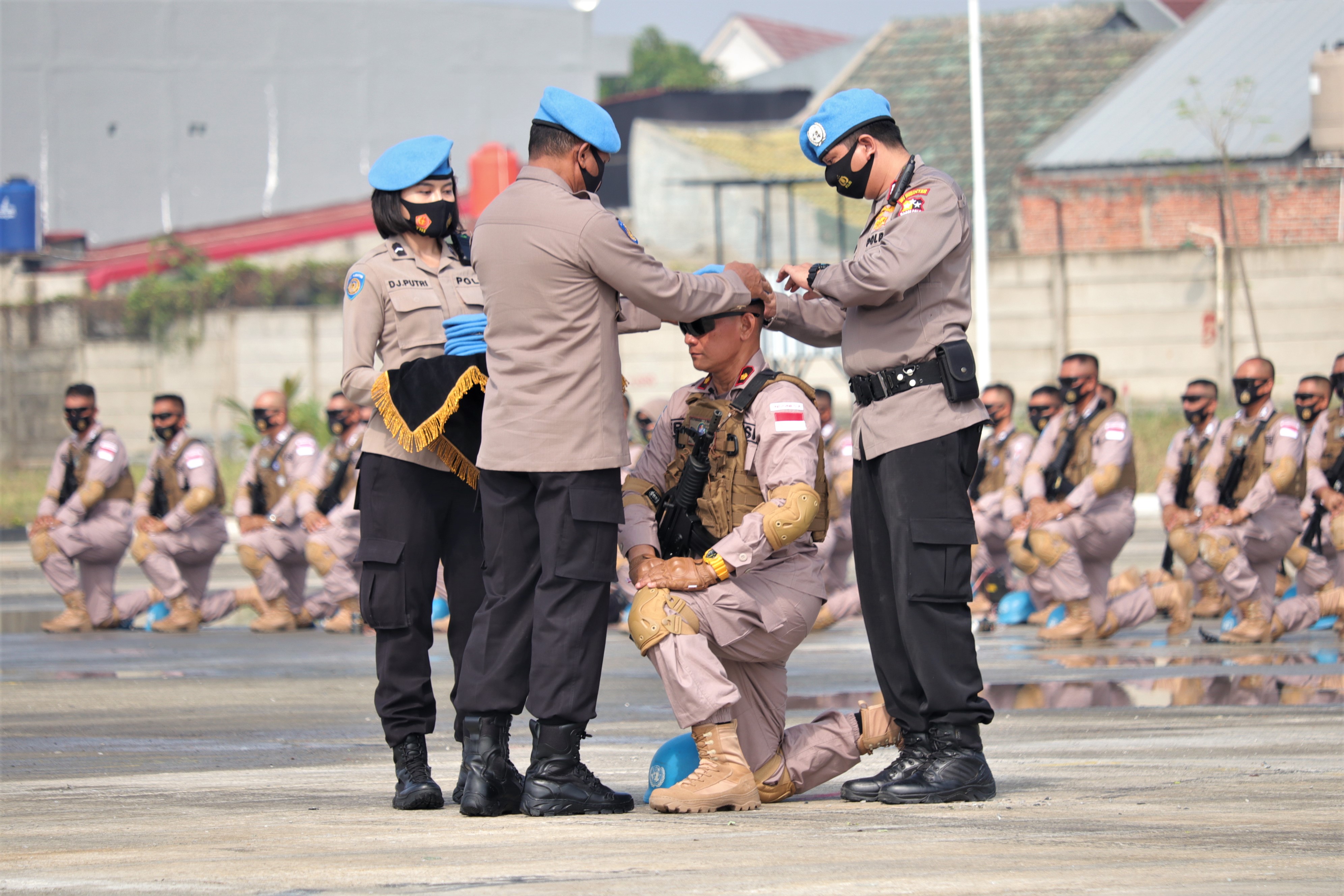 Tradisi Pembaretan Selesai, Ini 12 Nama dari Sulsel yang Ikut Misi perdamaian PBB di Afrika Tengah