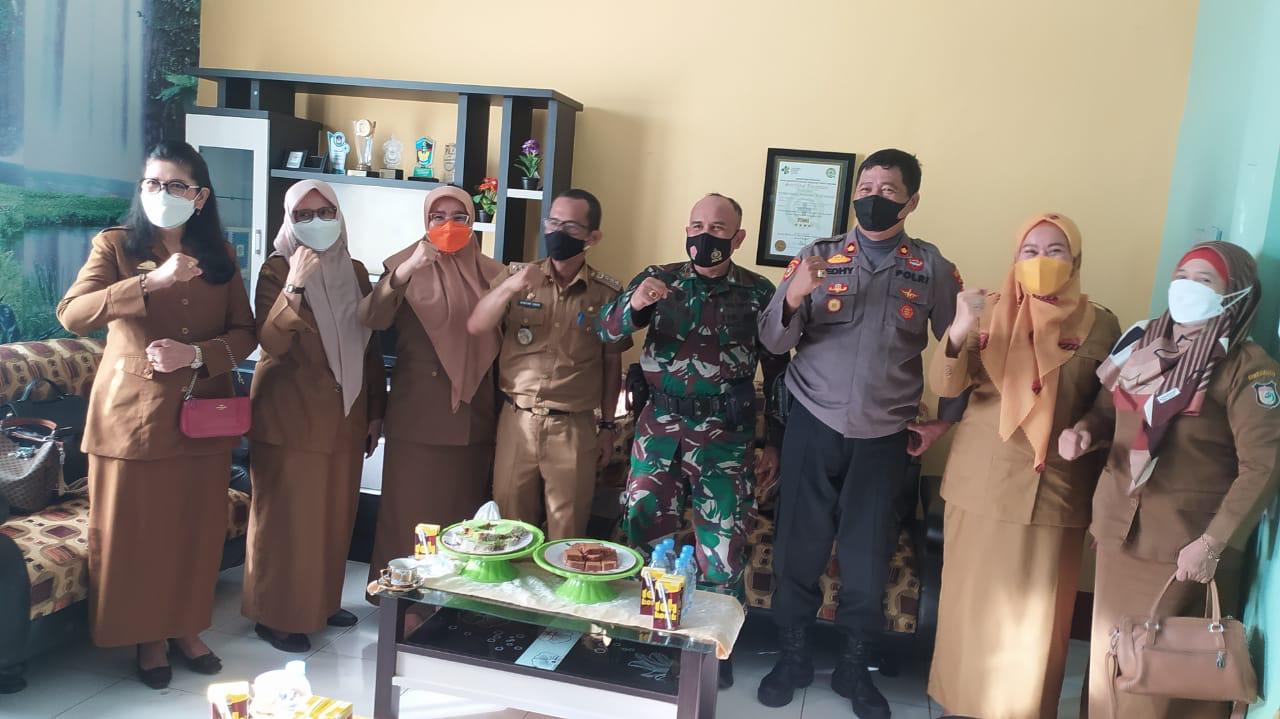 Rakor, Kapolsek Manggala, Polrestabes Makassar, Covid-19