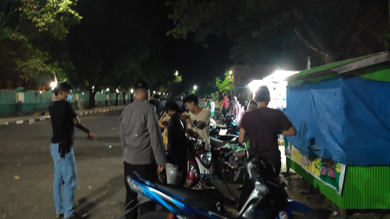 Antisipasi penyebaran Covid-19, Polres Pangkep Himbau Masyarakat patuhi Prokes