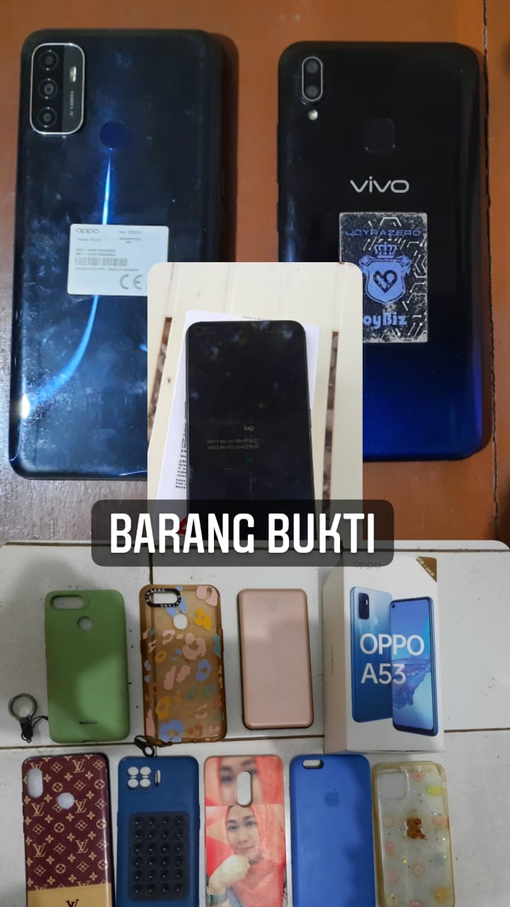 Satuan resmob Polres Takalar melakukan penangkapan