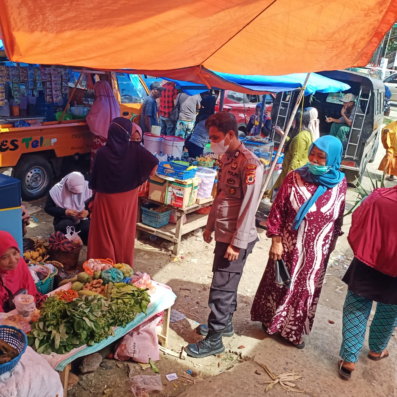 GIAT RUTIN SAT TAHTI POLRES WAJO YAITU MELAKSANAKAN TUGAS PENGECEKAN TAHANAN