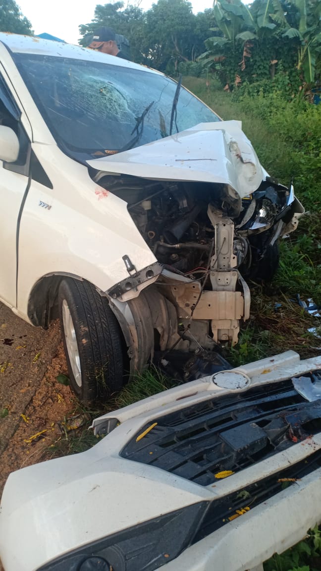 Kasat Binmas Polres Pangkep Kecelakaan!