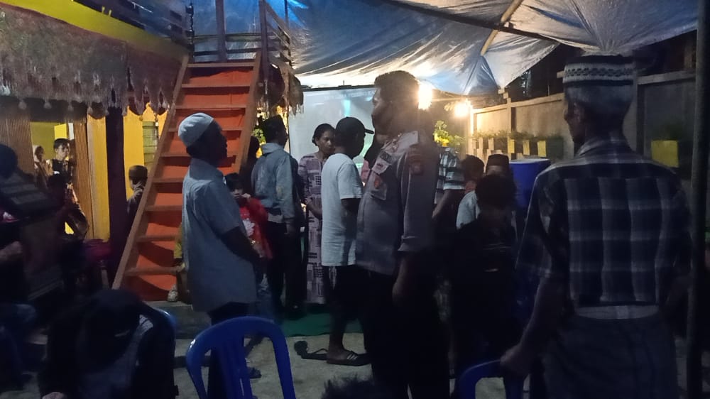 Intensifkan Patroli Malam Polsek Marang Ingatkan Warga