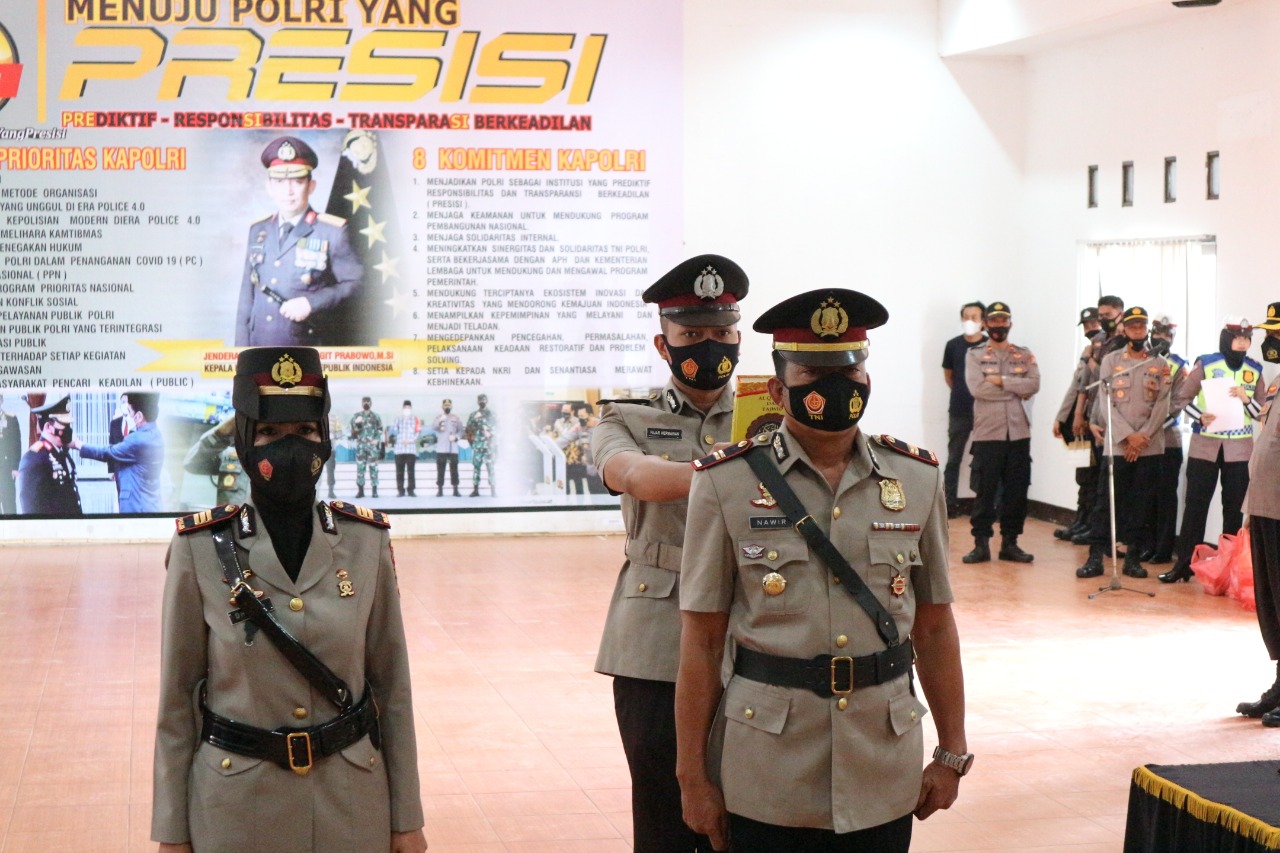 IPTU NAWIR EMING, RESMI JABAT KASAT LANTAS POLRES PINRANG