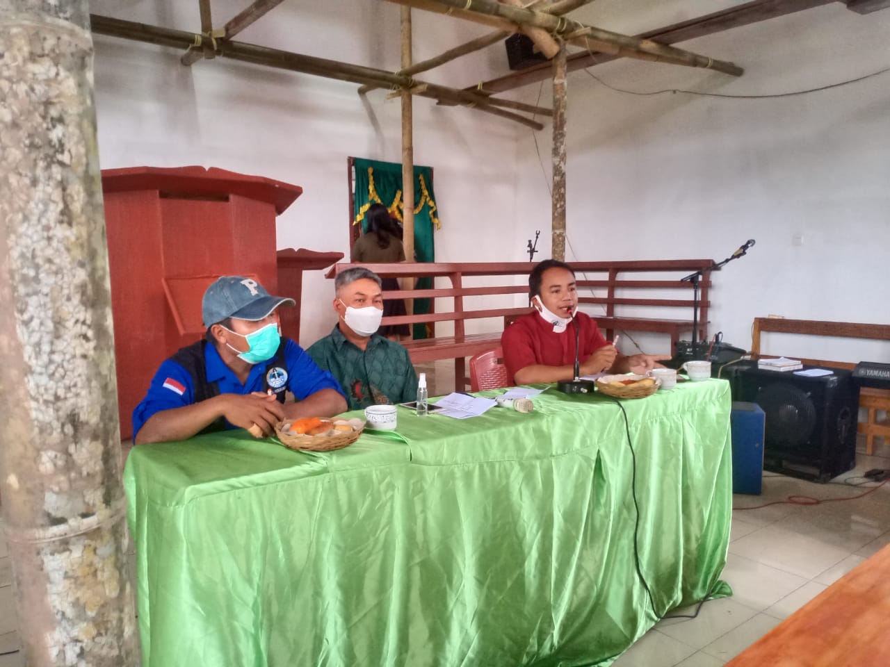 Kapolsek Mengkendek edukasi persiapan Paskah PPGT Klasis Mengkendek Timur