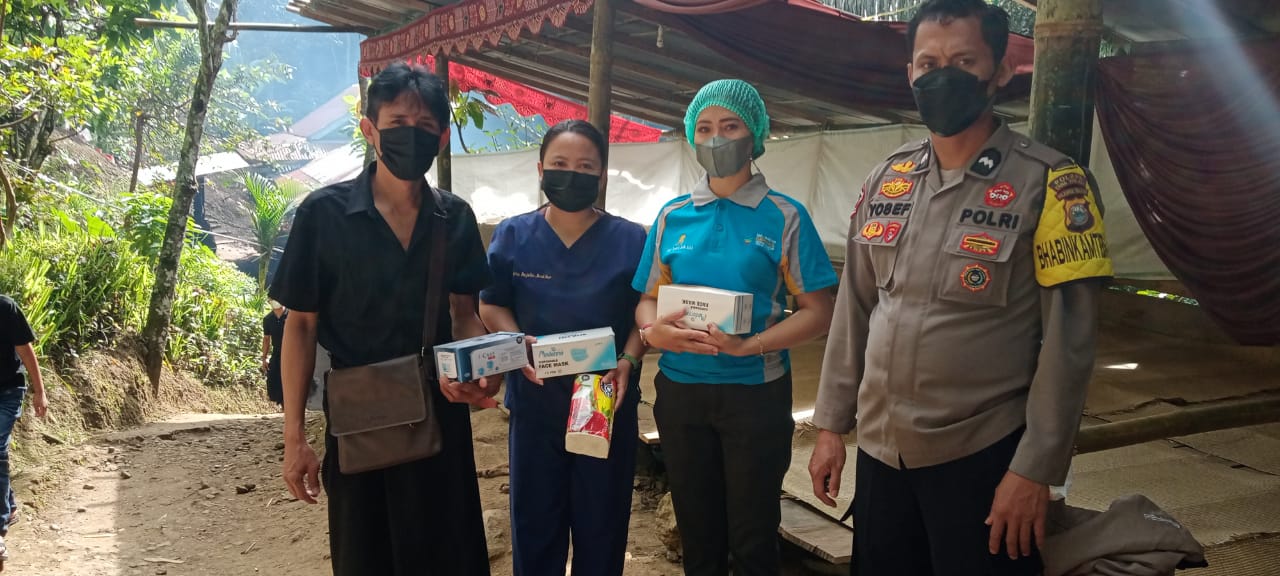 Mencegah Penyebaran Covid 19, Bhabinkamtibmas Monitoring Protokol Kesehatan