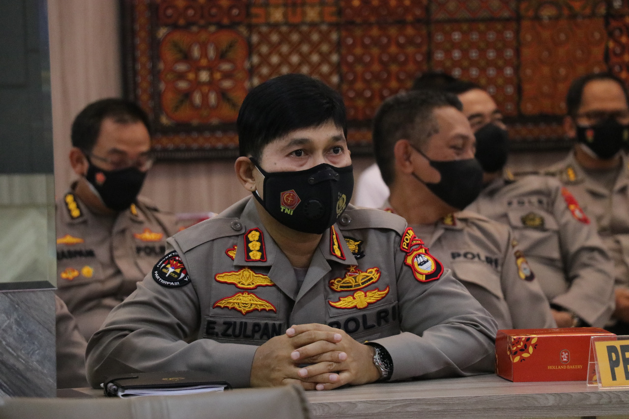 Upaya Wujudkan Herd Immunity, Polres Pelabuhan Gelar Vaksinasi Covid-19 Di PT. Elnusa Depo Pertamina