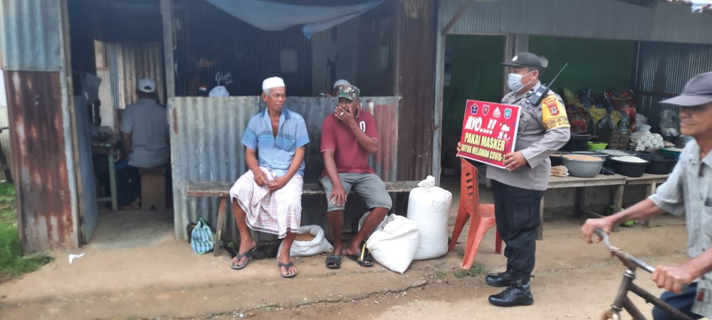 Jaga Disiplin Dan Kepatuhan Masyarakat Polsek Marang Operasi Yustisi