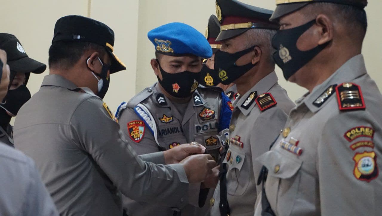 Kapolres Luwu Timur Pimpin Serah Terimah Jabatan ( Sertijab)