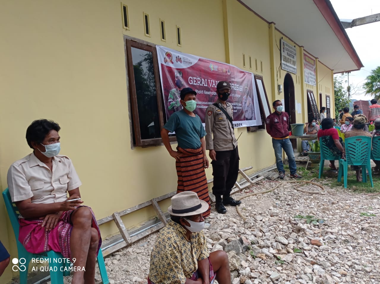 Bhabinkamtibmas Polsek Sangalla silaturahmi terhadap warga Binaan