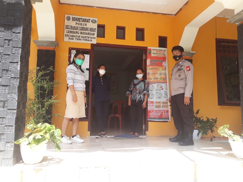 Kapolsek Mengkendek pengawasan Rencana Pelaksanaan Acara Rambu Solo’