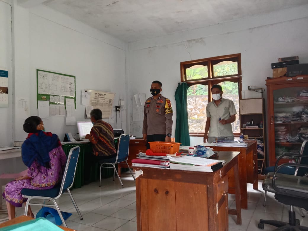 Himbau 5M, Bhabinkamtibmas Polsek Sangalla silaturahmi terhadap warga Binaan