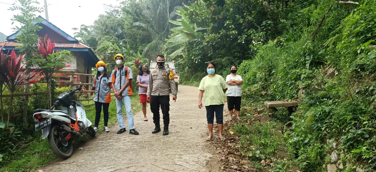 Himbau 5M, Bhabinkamtibmas Polsek Sangalla silaturahmi terhadap warga Binaan