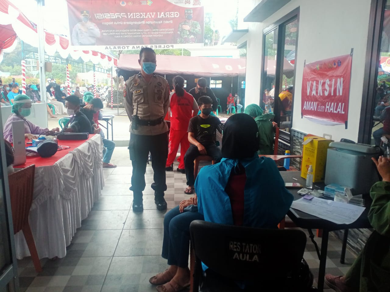 Empat Hari Gerai Vaksin Presisi, 852 Warga Divaksinasi