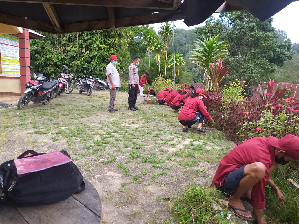 Bhabinkamtibmas Polsek Saluputti Sambang Dan Himbauan Warga Binaan