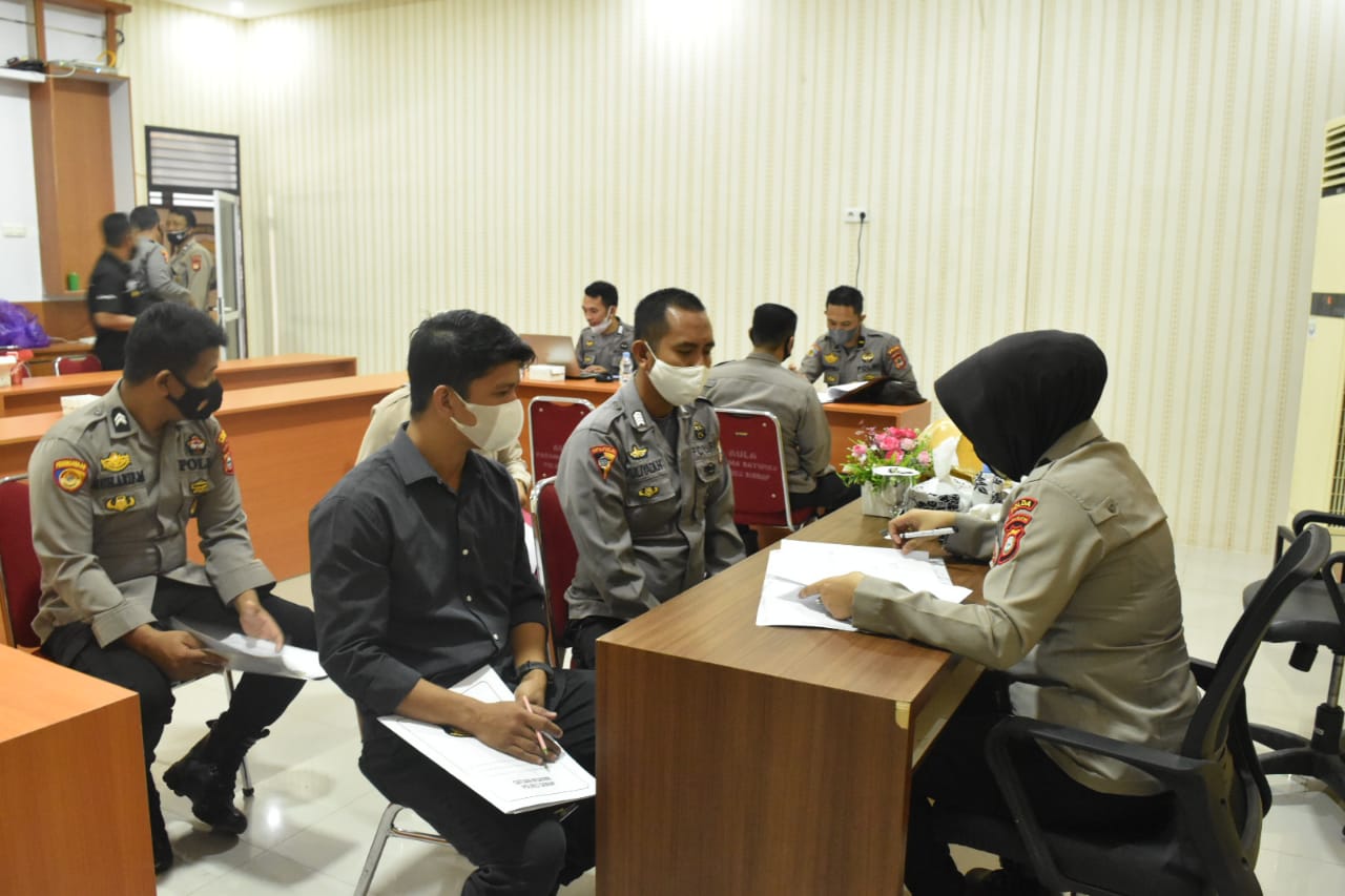 Jelang Sertijab Kapolres Sidrap, Itwasda Polda Sulsel Laksanakan Verifikasi Data