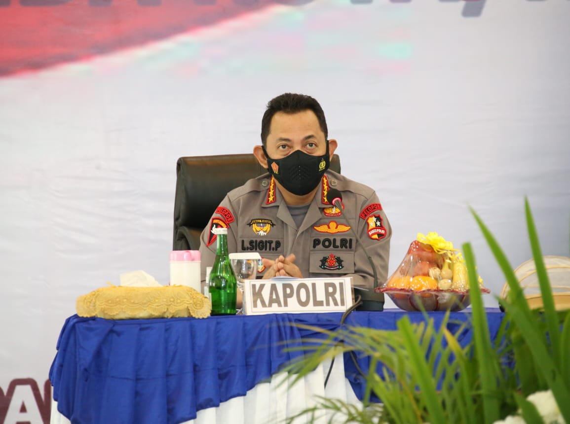 Rapat Bersama Forkompimda Babel, Kapolri Ingin Pos Penyekatan Dioptimalkan