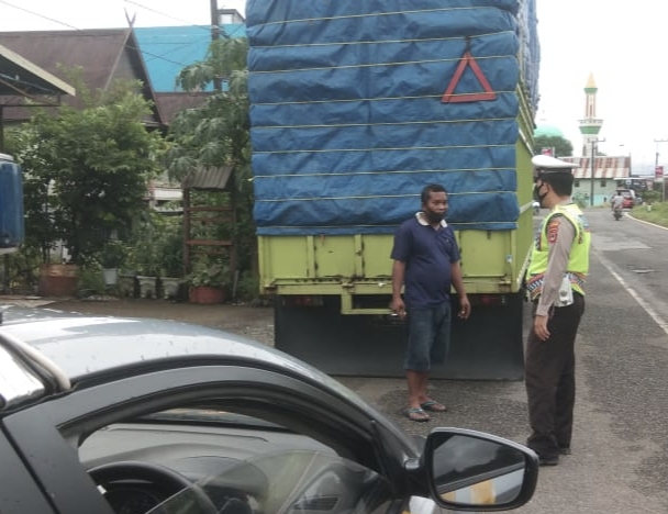 Cegah Gangguan di Wilayahnya Polsek Segeri Lakukan Patroli Siang