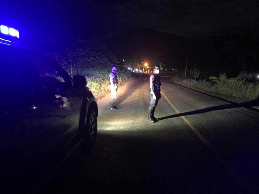 Jaga Situasi Kamtibmas, Sat Samapta Polres Luwu Timur Laksanakan Patroli Malam