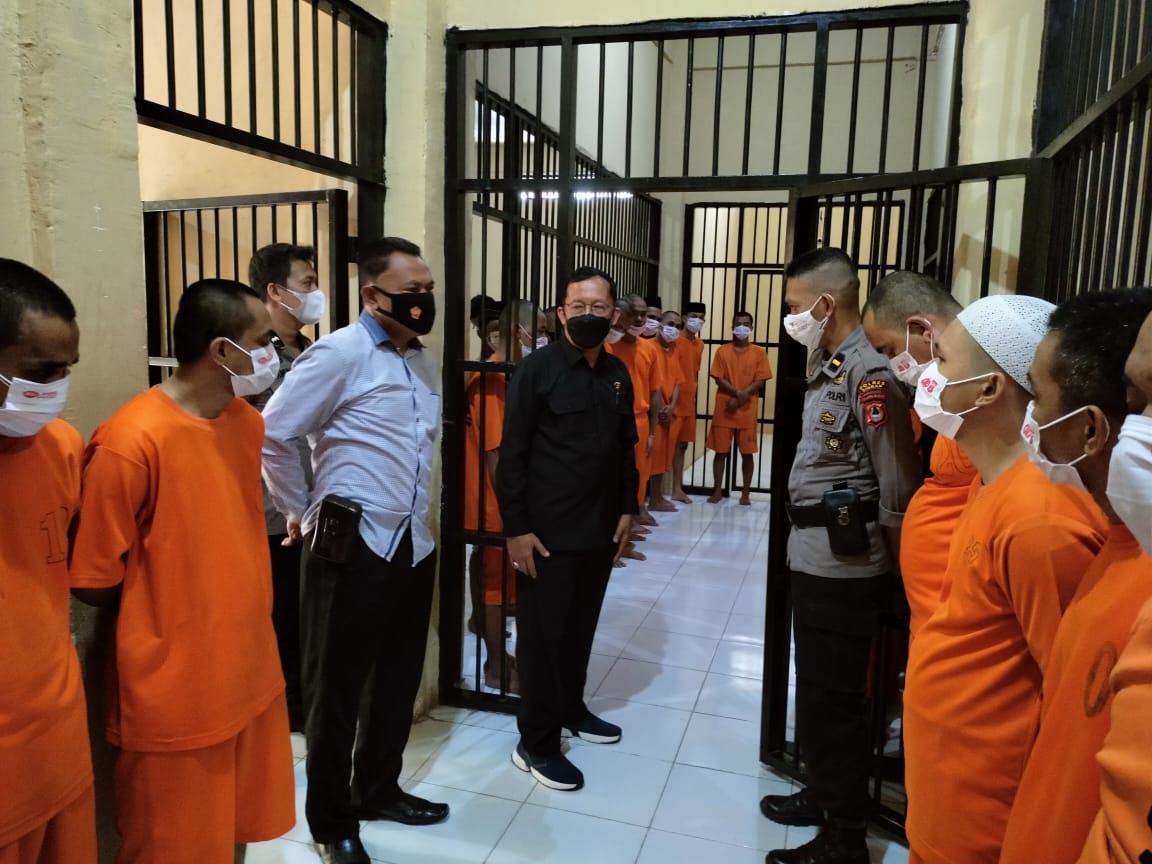 Tim Supervisi Dit Tahti Polda Sulsel Kunjungi Polres Sidrap, Ini Tujuannya