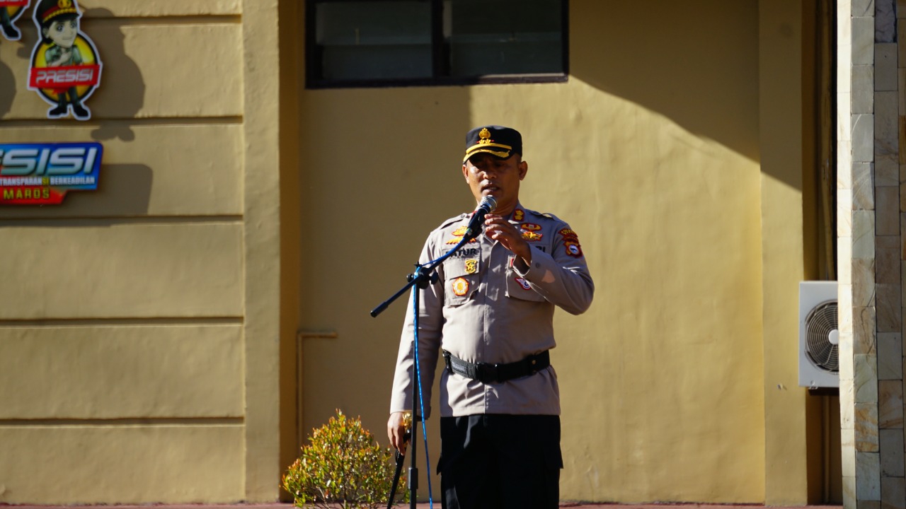 Kapolres Maros Himbau Masyarakat Waspadai Cuaca Ekstrem