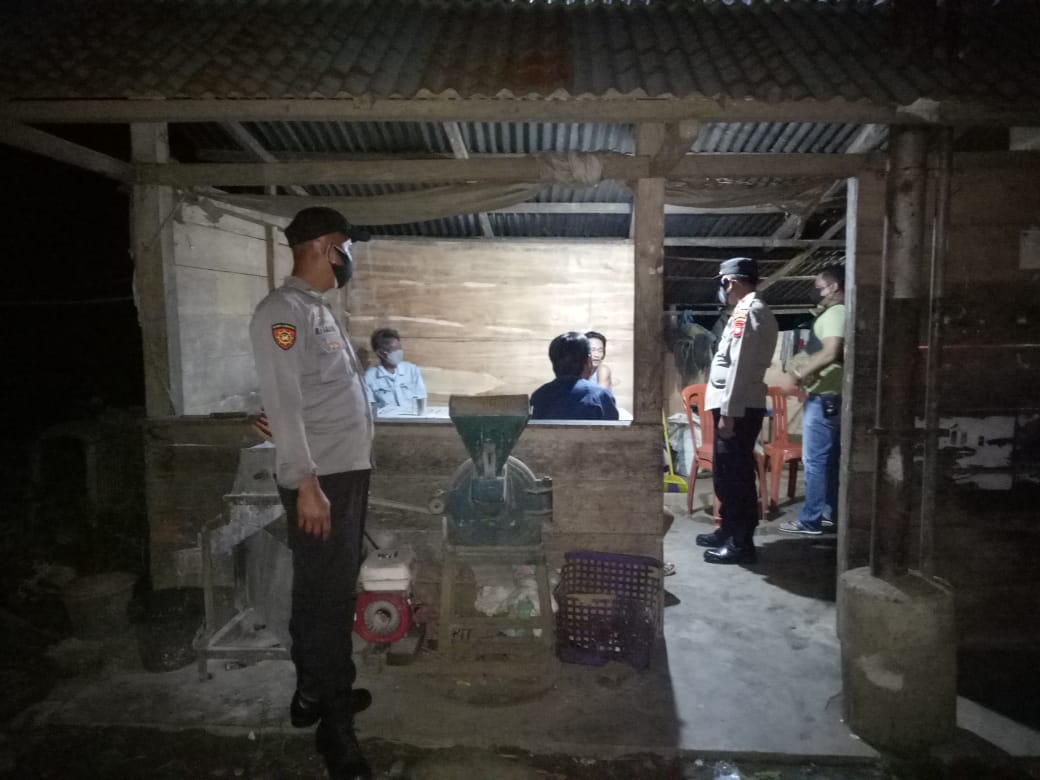 Operasi Yustisi Polsek Makale Penerapan Disiplin Protocol Kesehatan