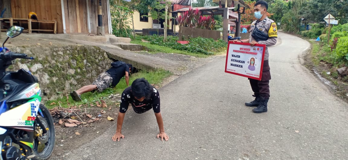 Operasi Yustisi, Bhabinkamtibmas Disiplin Penerapan Protocol Kesehatan